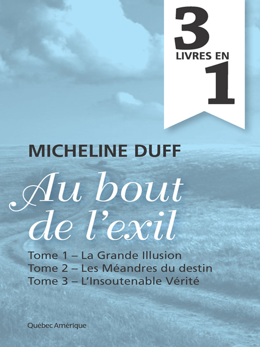 Title details for Au bout de l'exil--Coffret numérique by Micheline Duff - Available